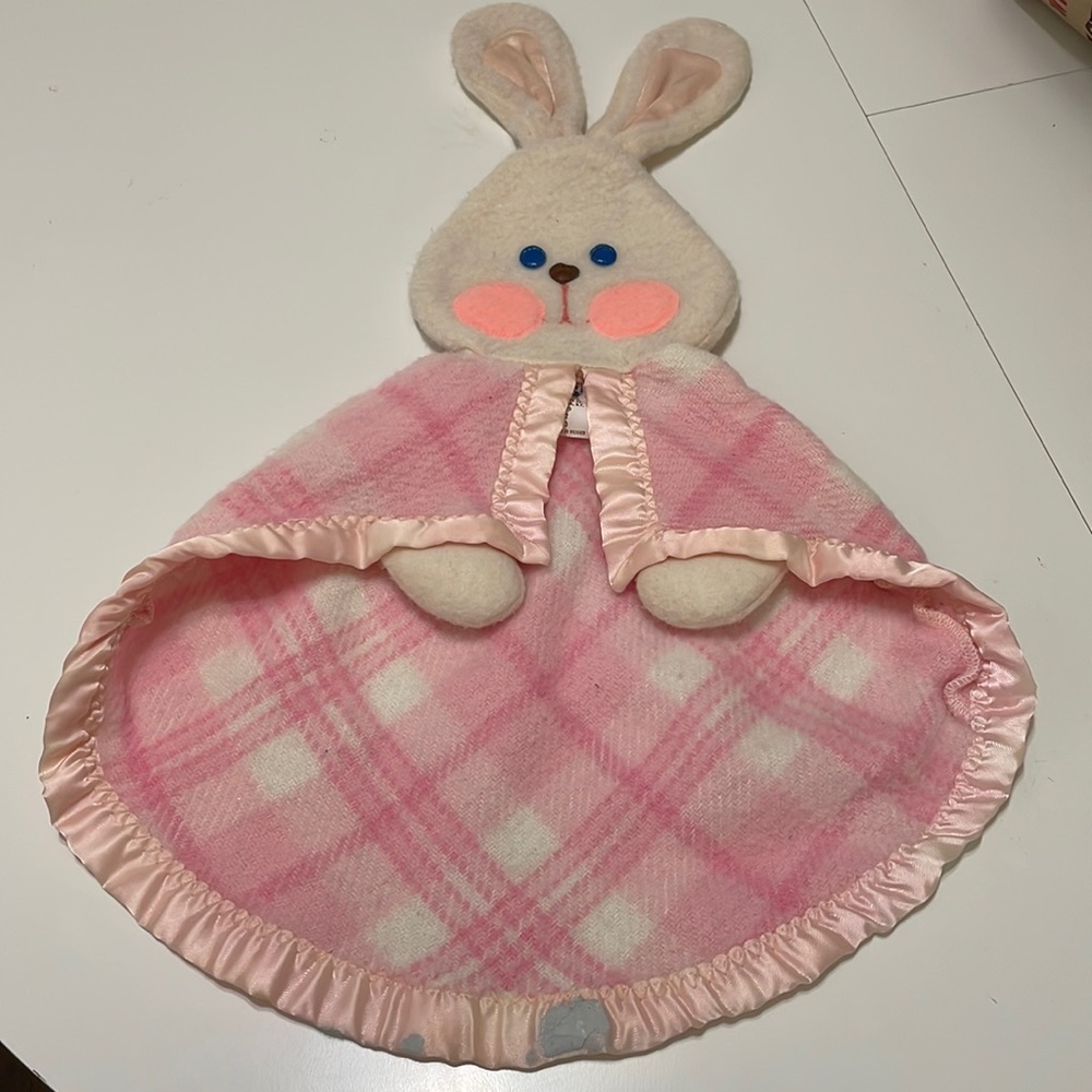 Vintage fisher price 1979 bunny lovey